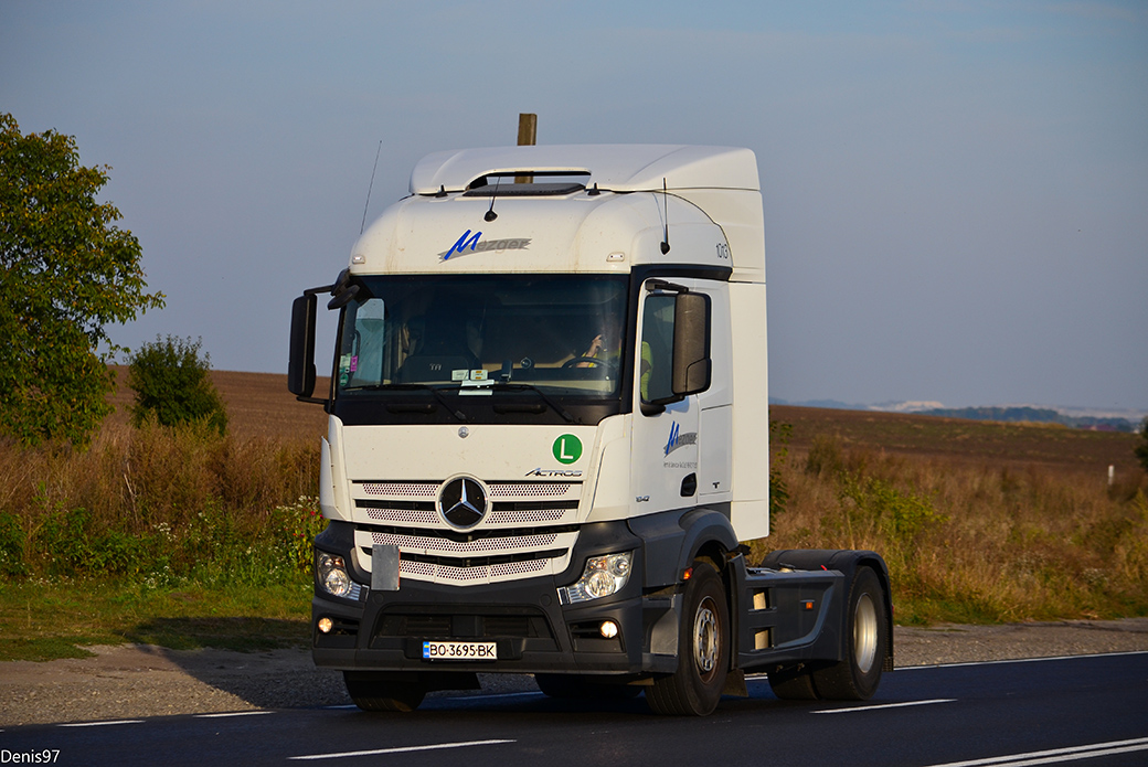 Тернопольская область, № ВО 3695 ВК — Mercedes-Benz Actros ('2011) 1842