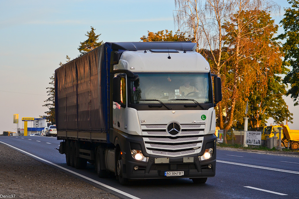 Закарпатская область, № АО 5047 ВТ — Mercedes-Benz Actros ('2011) 1842