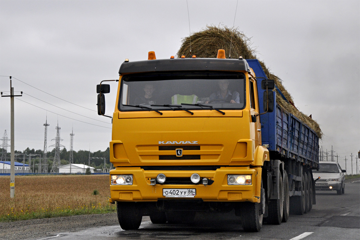 Ханты-Мансийский автоном.округ, № О 402 УУ 86 — КамАЗ-65116-N3