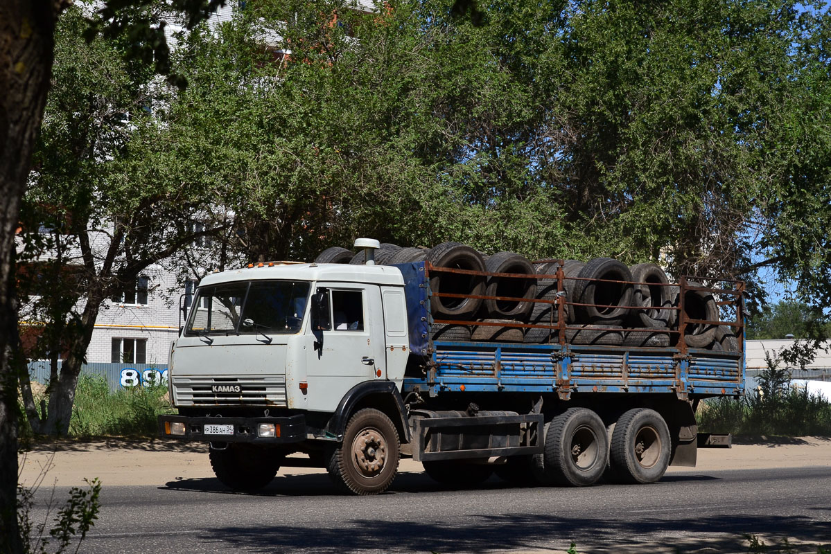 Волгоградская область, № Р 386 АН 34 — КамАЗ-53215-13 [53215N]