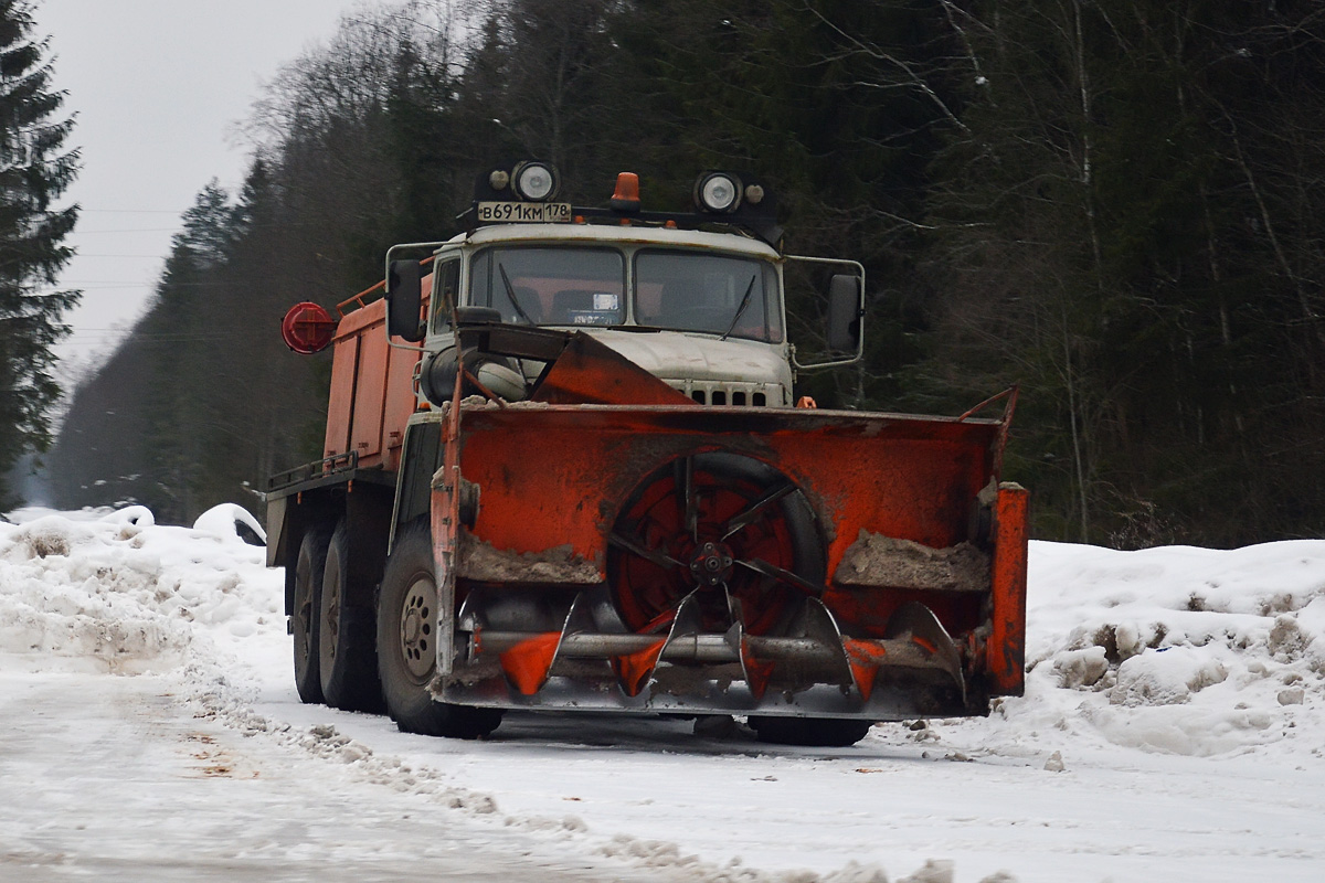 Новгородская область, № В 691 КМ 178 — Урал-4320-41