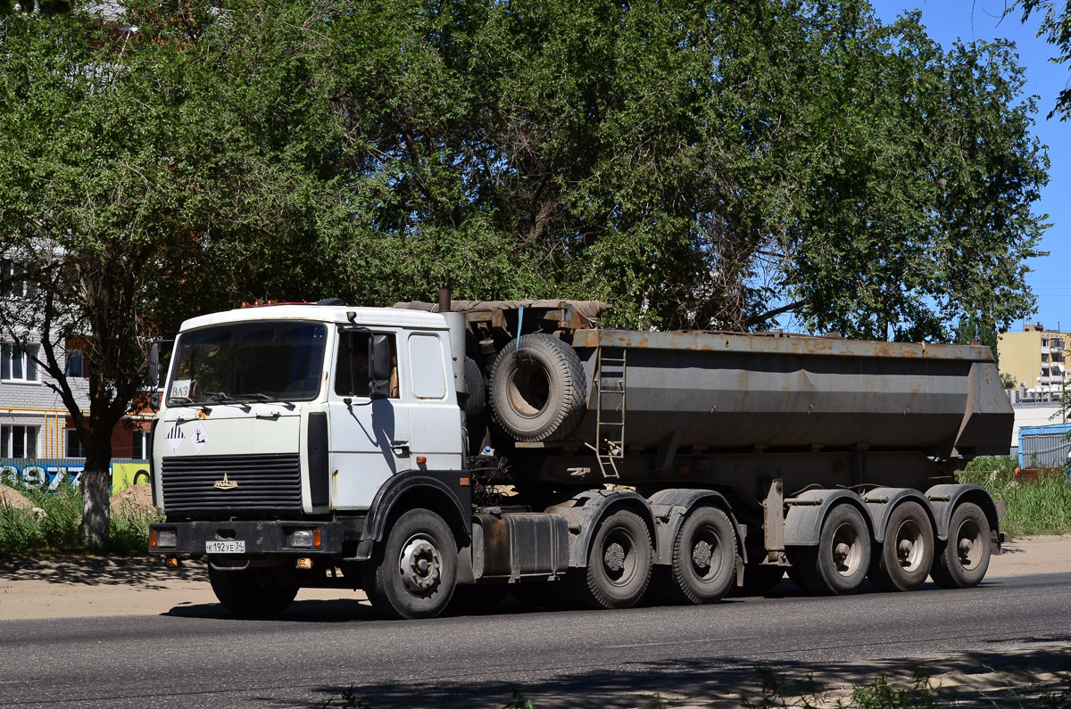 Волгоградская область, № К 192 УЕ 34 — МАЗ-642208