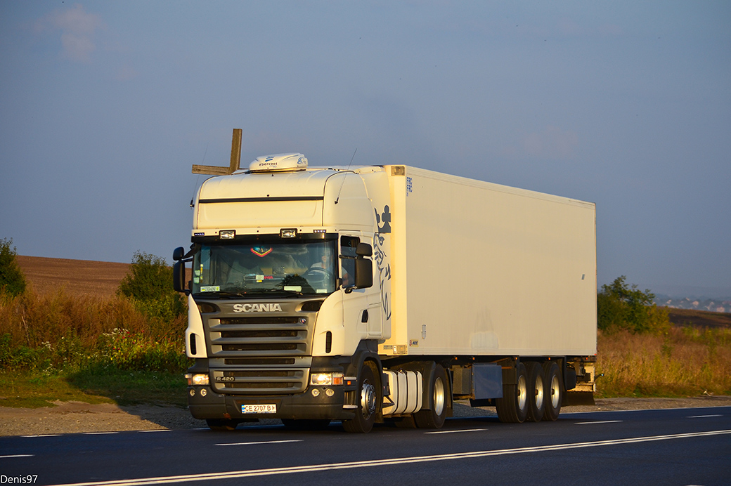 Черновицкая область, № СЕ 2707 ВІ — Scania ('2004) R420