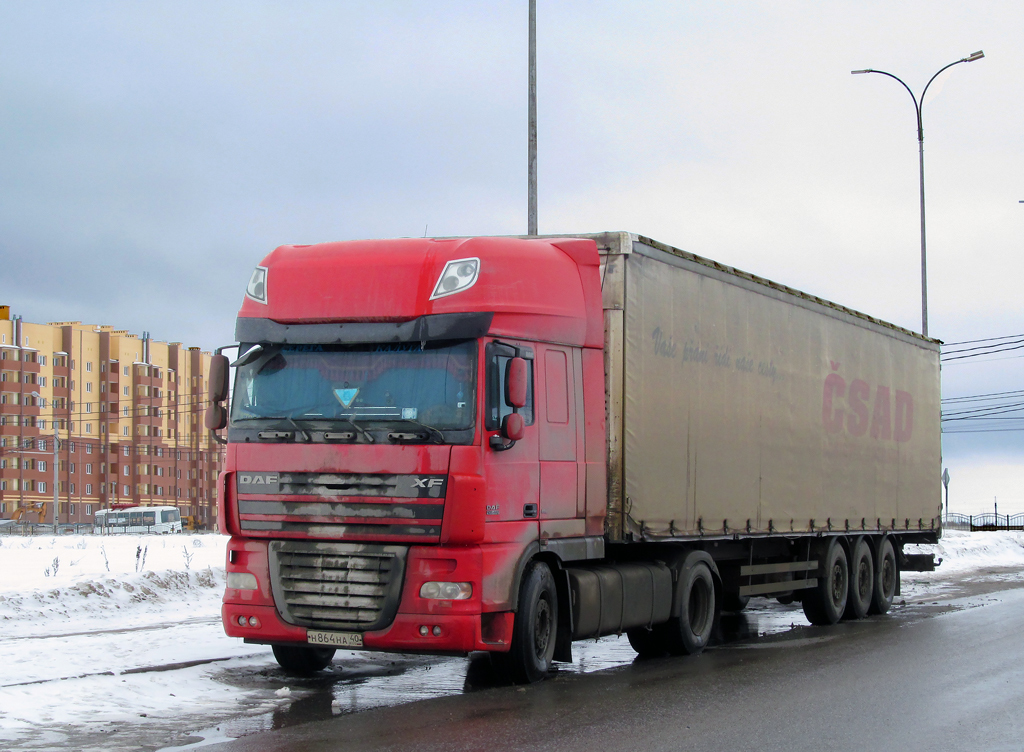 Калужская область, № Н 864 НА 40 — DAF XF105 FT