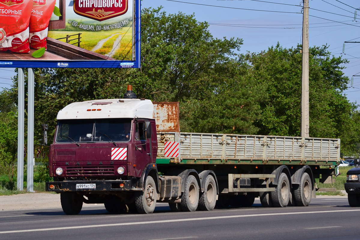 Волгоградская область, № В 991 ХС 134 — КамАЗ-5410