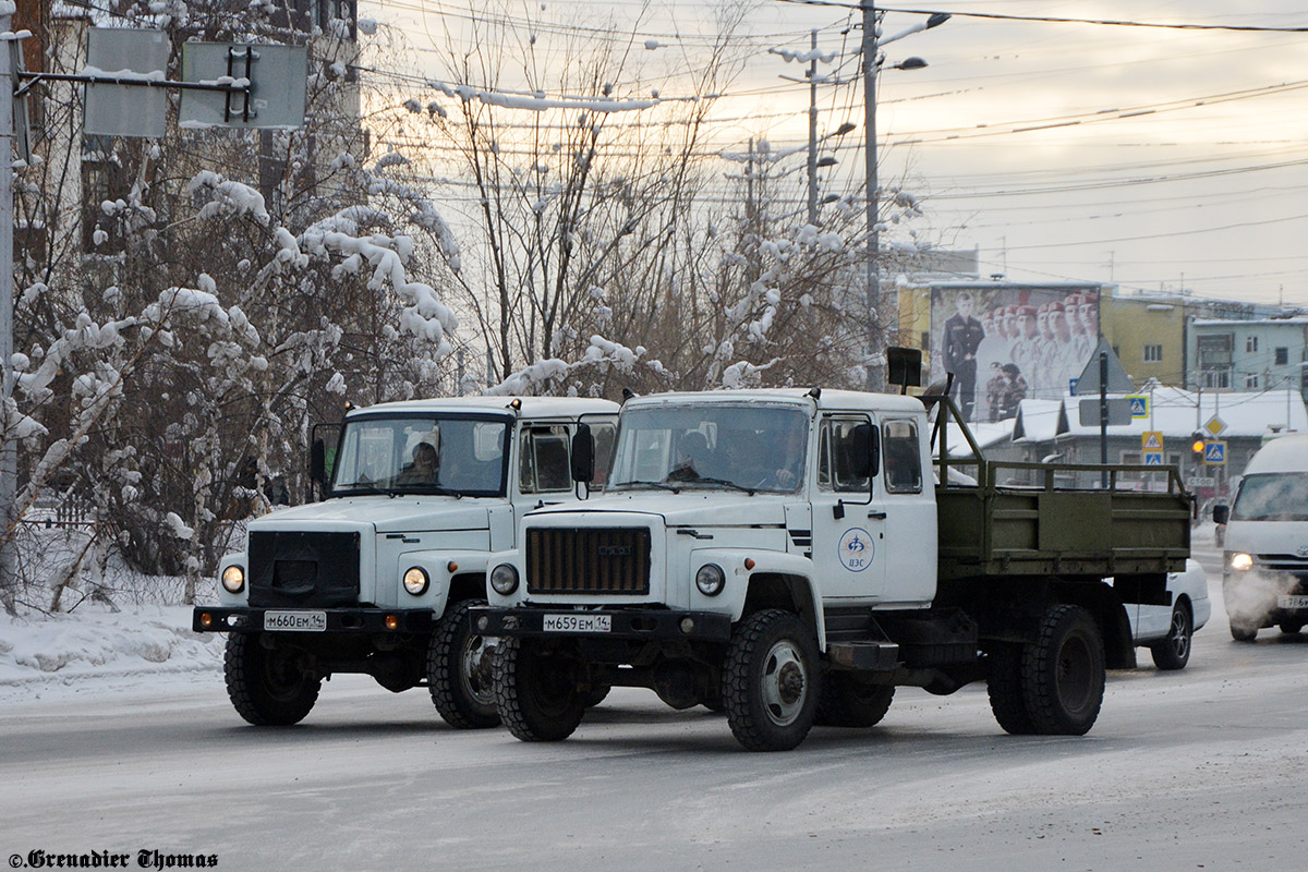 Саха (Якутия), № М 660 ЕМ 14 — ГАЗ-33086 «Земляк»