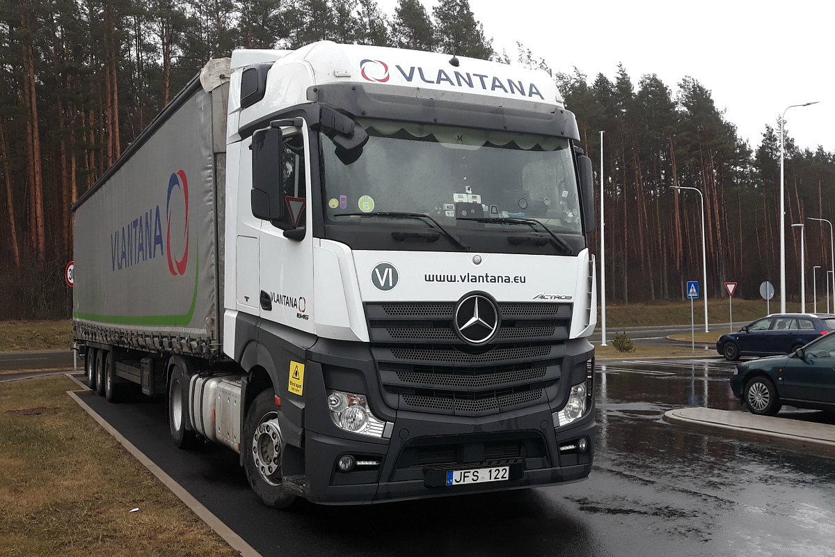 Литва, № JFS 122 — Mercedes-Benz Actros ('2011) 1845