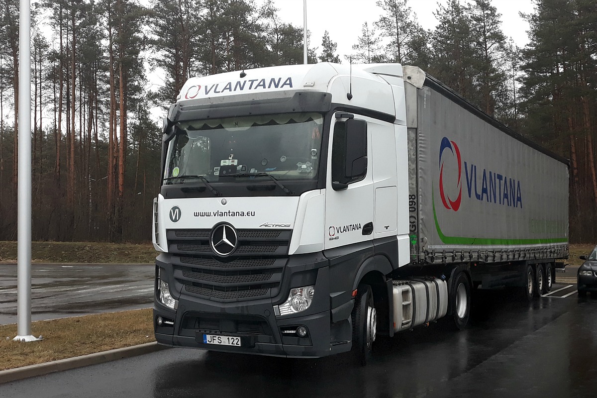 Литва, № JFS 122 — Mercedes-Benz Actros ('2011) 1845