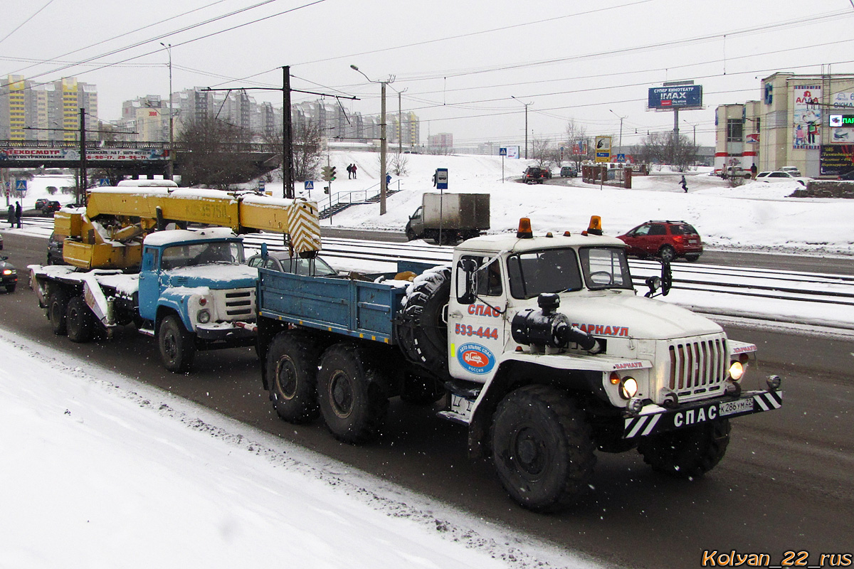 Алтайский край, № К 286 УМ 22 — Урал-43202