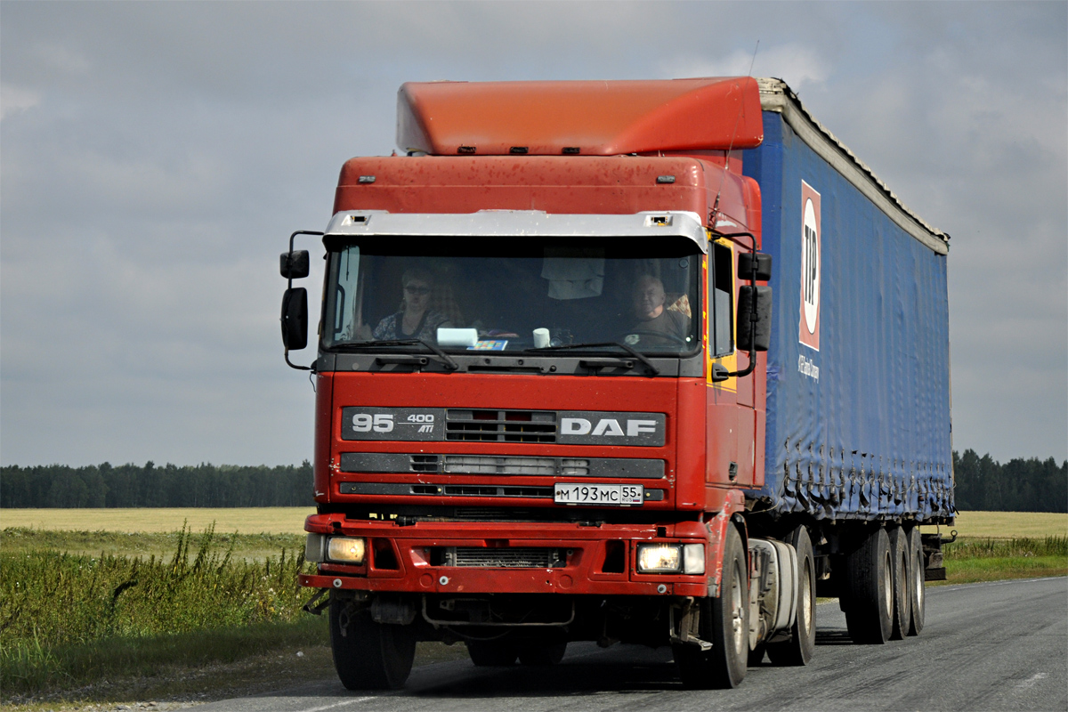 Омская область, № М 193 МС 55 — DAF 95 FT