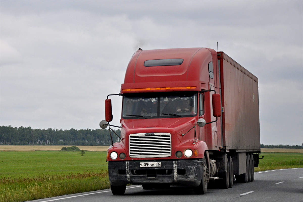 Омская область, № Р 090 АС 55 — Freightliner Century Class