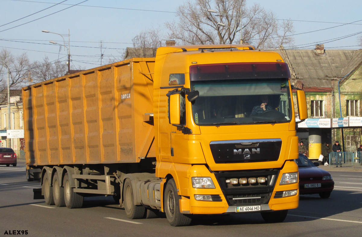 Днепропетровская область, № АЕ 6046 НО — MAN TGX ('2007) 18.440