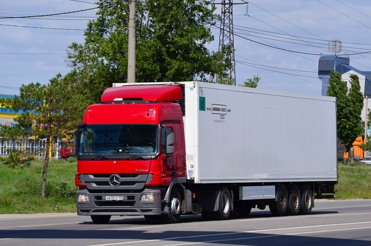 Санкт-Петербург, № Х 670 ТУ 178 — Mercedes-Benz Actros '09 1841 [Z9M]