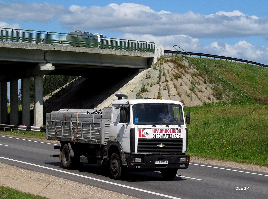 Могилёвская область, № АІ 3012-6 — МАЗ-533605