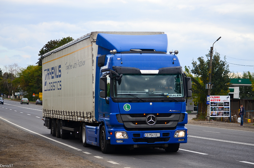 Черновицкая область, № СЕ 9541 ВІ — Mercedes-Benz Actros ('2009) 1844