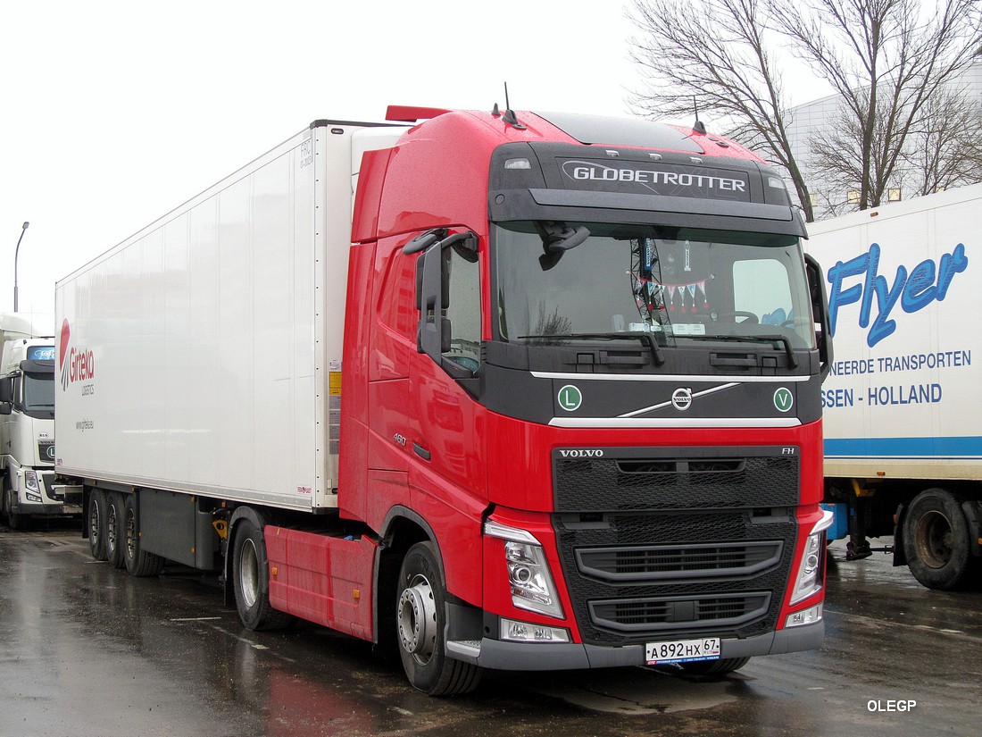 Смоленская область, № А 892 НХ 67 — Volvo ('2012) FH.460 [X9P]