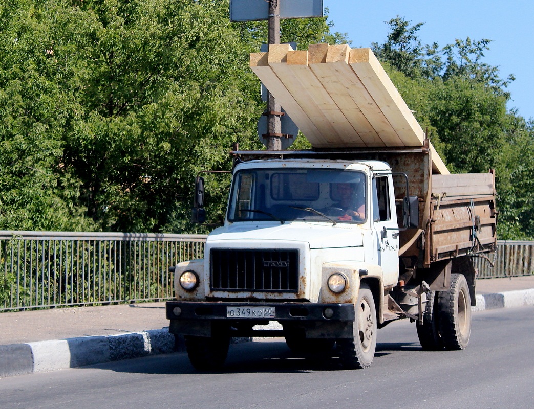 Псковская область, № О 349 КО 60 — ГАЗ-33072