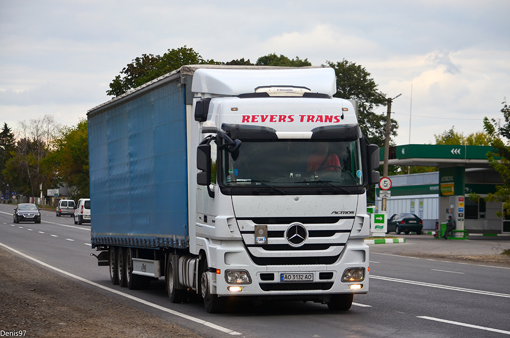 Закарпатская область, № АО 3132 АО — Mercedes-Benz Actros ('2009) 1844