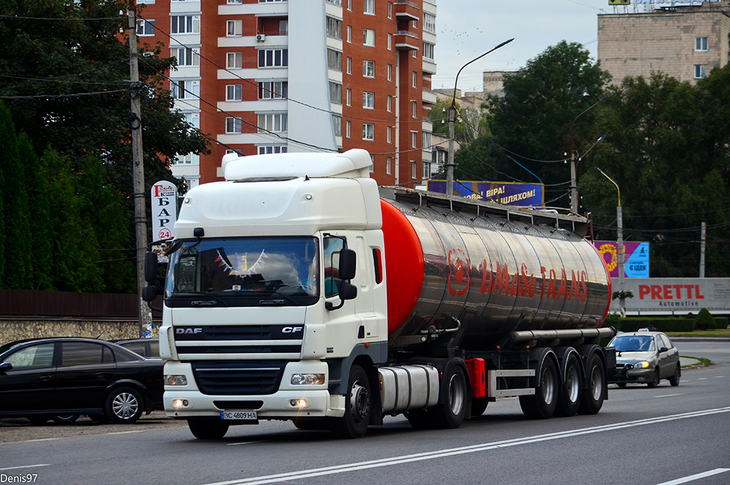 Львовская область, № ВС 4809 НА — DAF CF85 FT