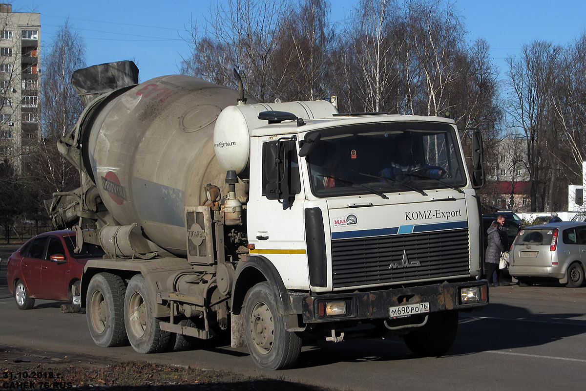 Ярославская область, № М 690 РО 76 — МАЗ-5516A5