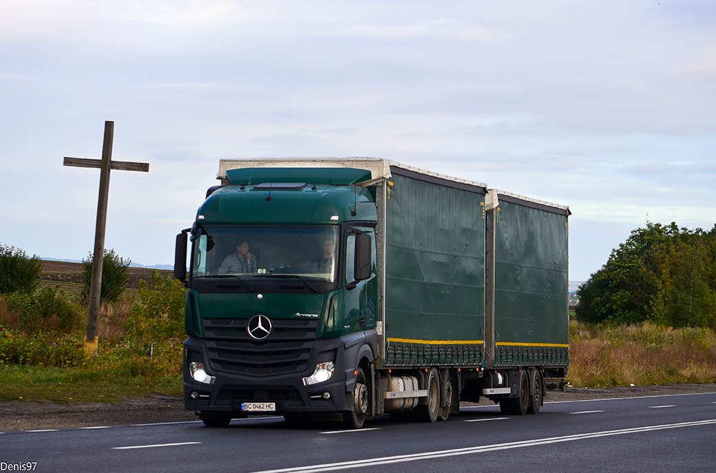 Львовская область, № ВС 0462 НС — Mercedes-Benz Actros ('2011) 2545