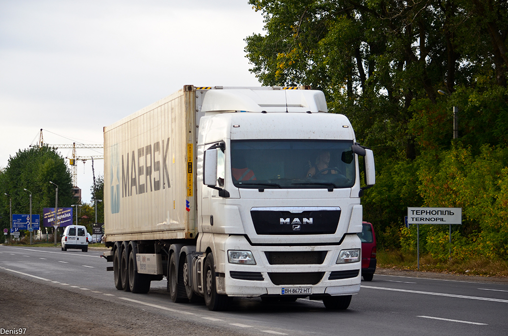 Одесская область, № ВН 8672 НТ — MAN TGX ('2007) 26.440