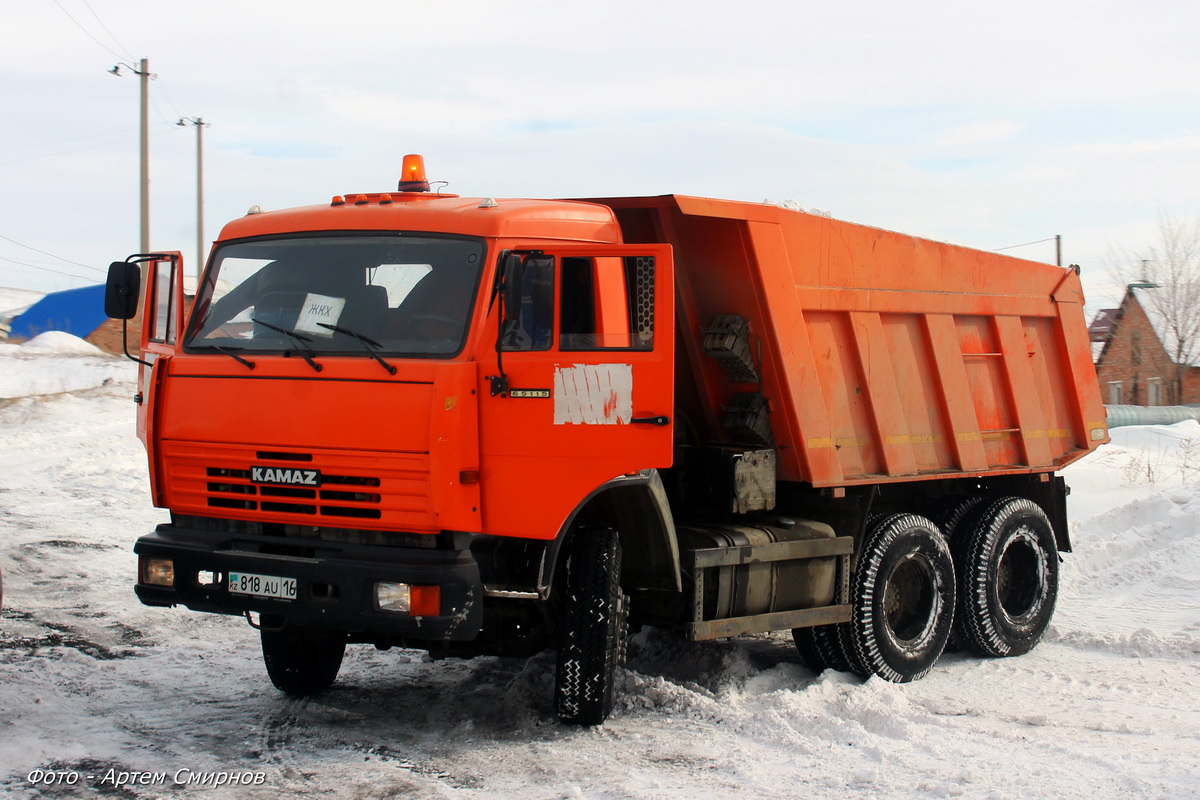 Восточно-Казахстанская область, № 818 AU 16 — КамАЗ-65115 [651150]