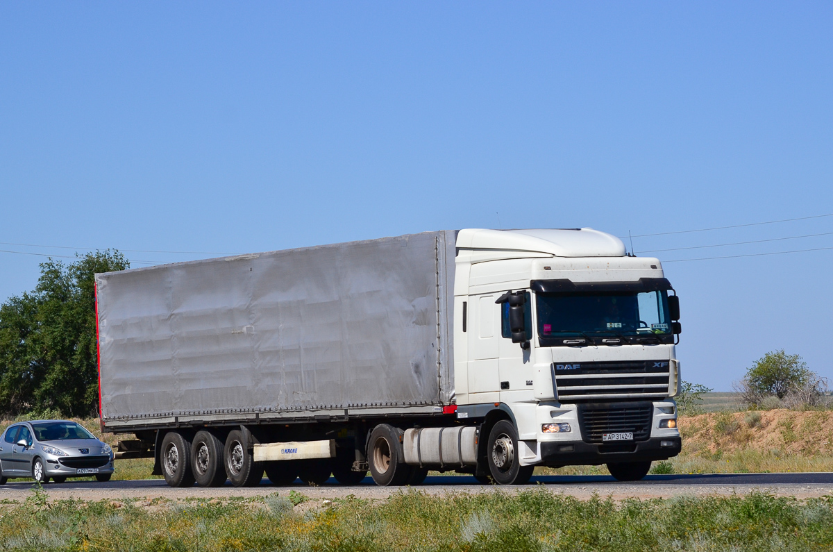 Минск, № АР 3142-7 — DAF XF95 FT