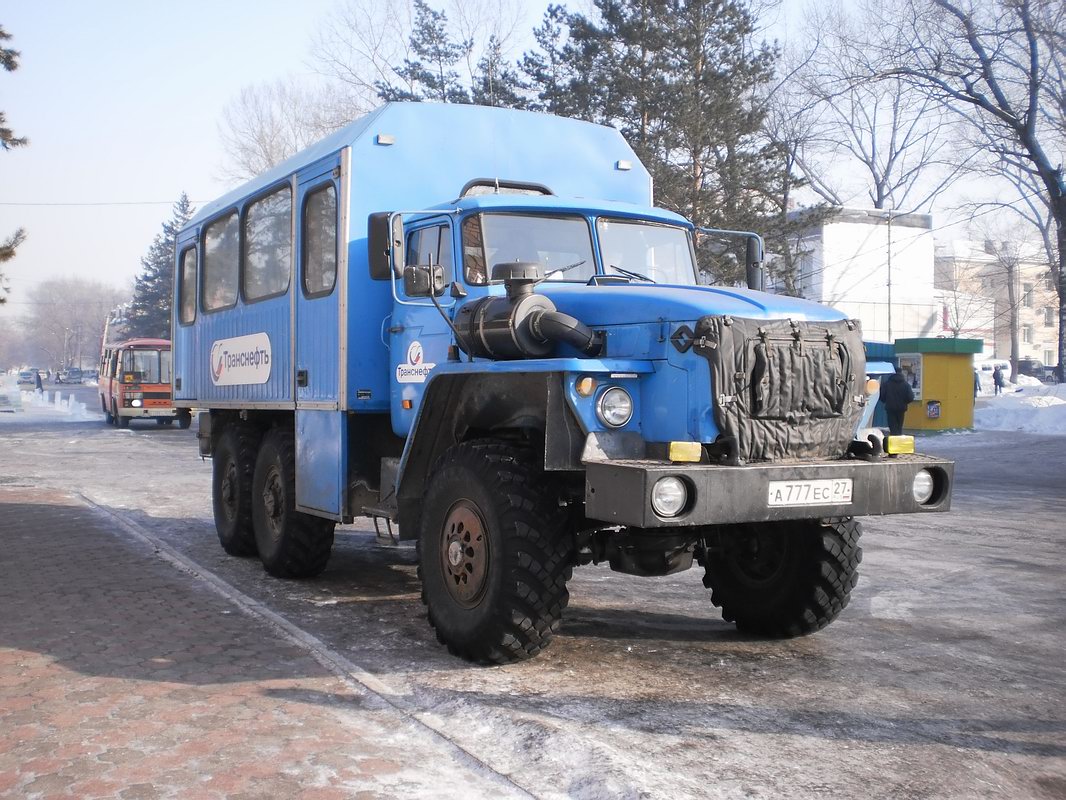 Хабаровский край, № А 777 ЕС 27 — Урал-32551-41