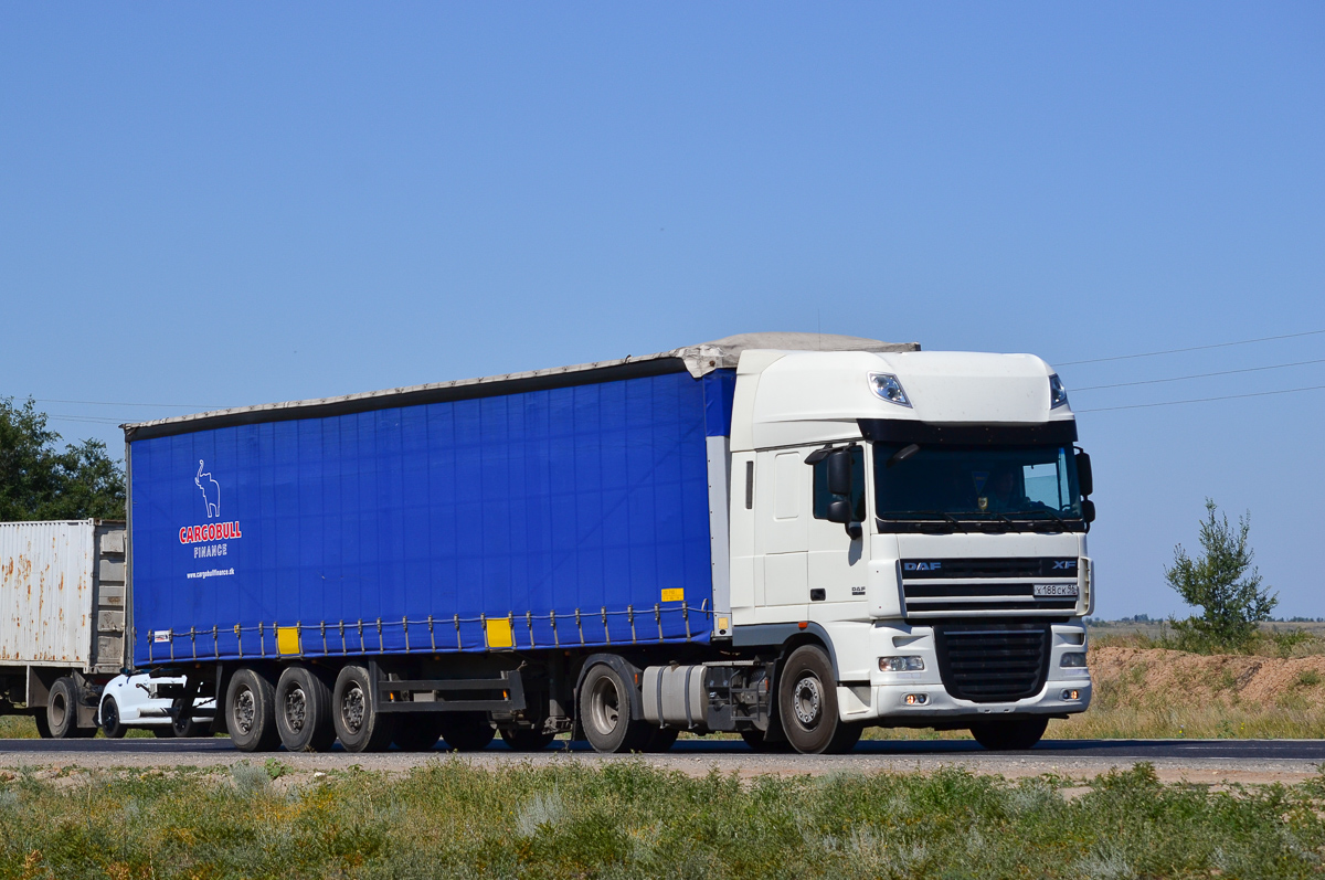 Свердловская область, № Х 188 СК 96 — DAF XF105 FT