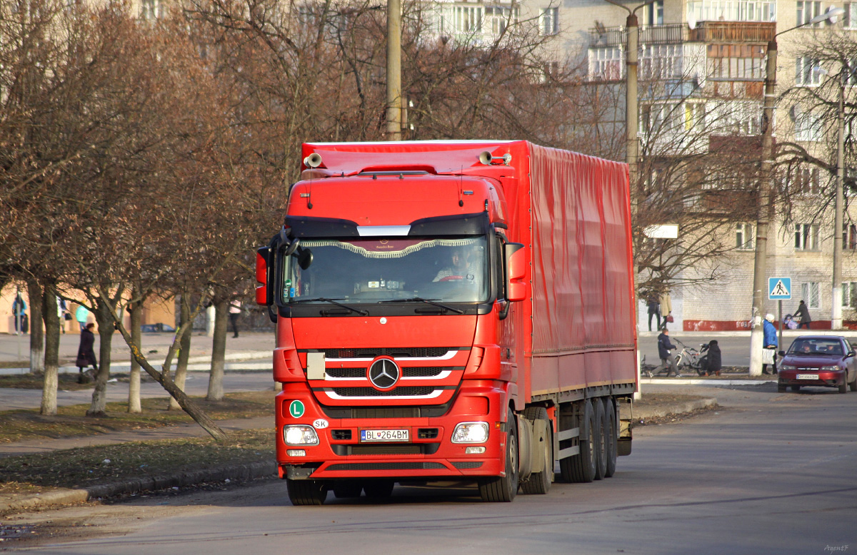 Словакия, № BL-264BM — Mercedes-Benz Actros ('2009) 1844