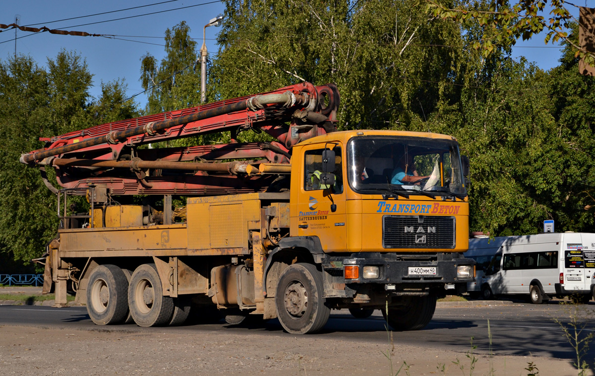 Калужская область, № Н 400 ММ 40 — MAN F8 (общая модель)