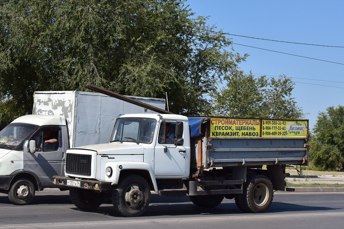 Волгоградская область, № Р 133 ТА 34 — ГАЗ-3309