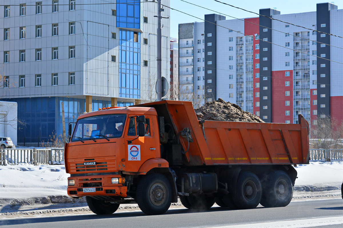 Чувашия, № В 291 КА 21 — КамАЗ-6520-06 [65200F]