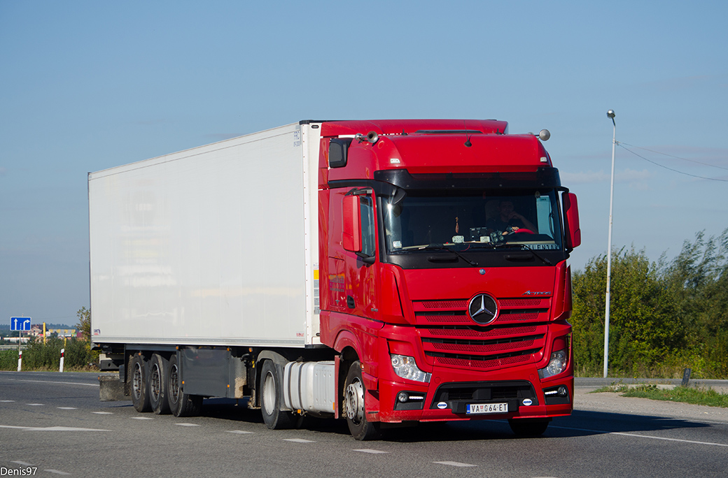 Сербия, № VA 064-ET — Mercedes-Benz Actros ('2011) 1843