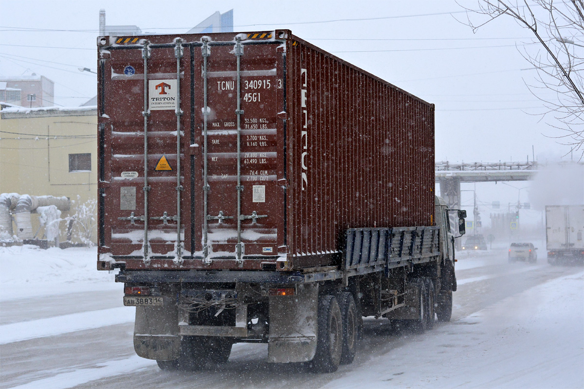 Саха (Якутия), № К 641 КУ 14 — КамАЗ-5410