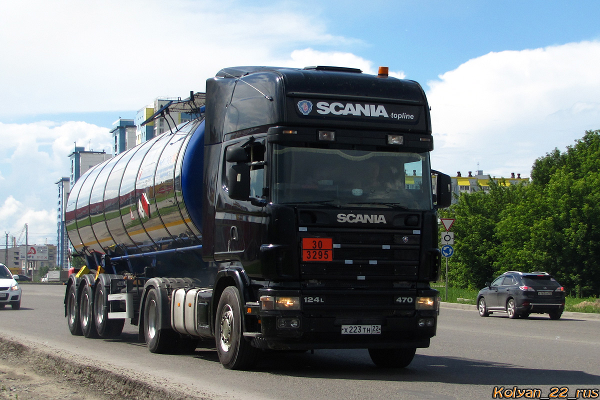 Алтайский край, № Х 223 ТН 22 — Scania ('1996) R124L