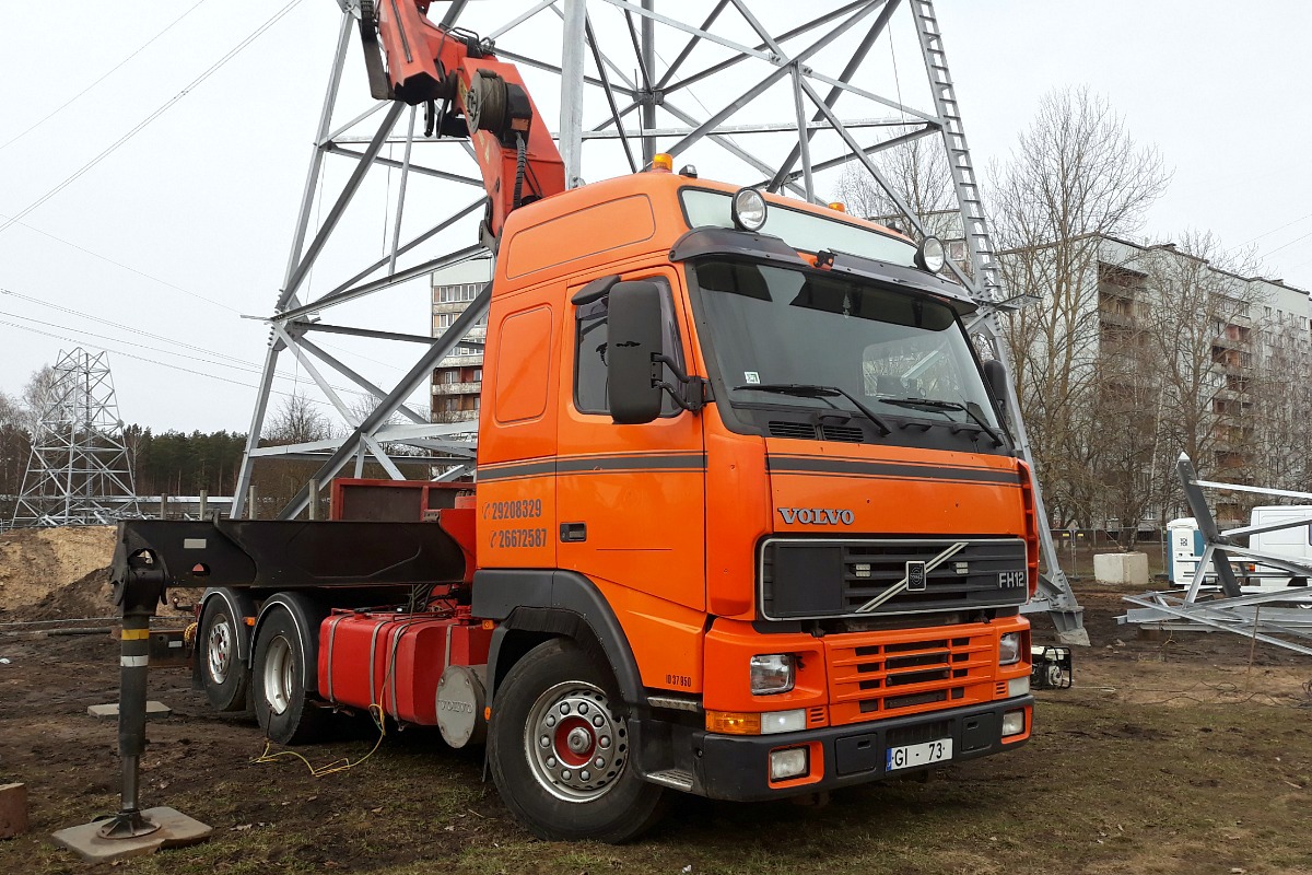 Латвия, № GI-73 — Volvo ('1993) FH-Series