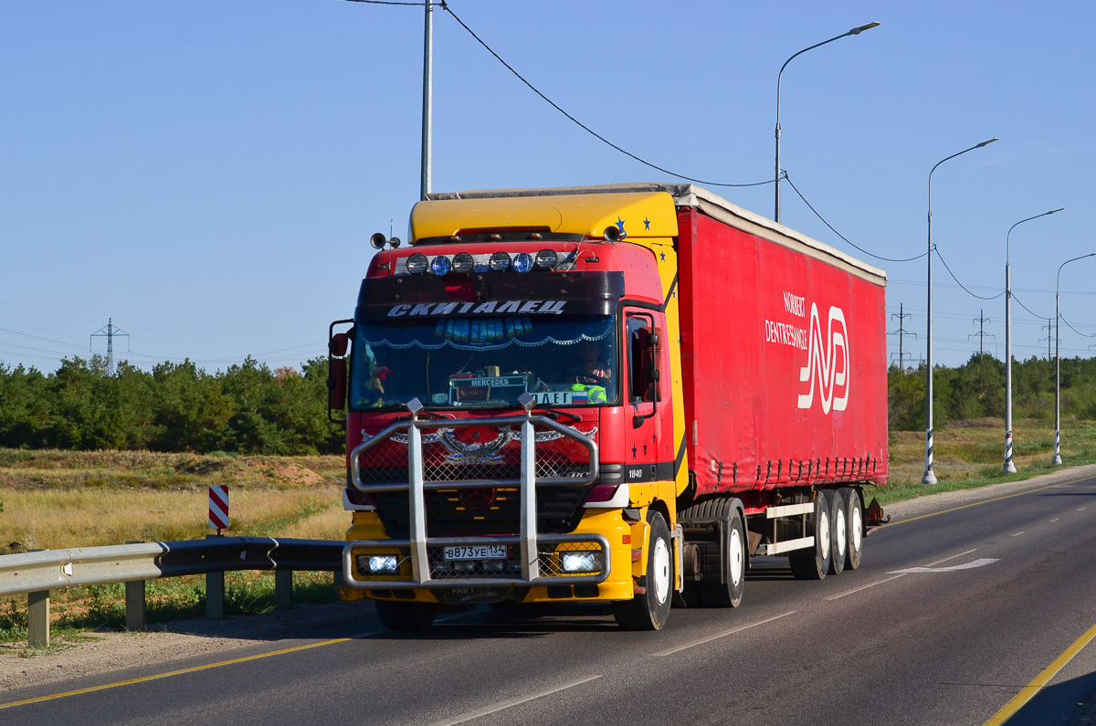 Волгоградская область, № В 873 УЕ 134 — Mercedes-Benz Actros ('1997) 1840