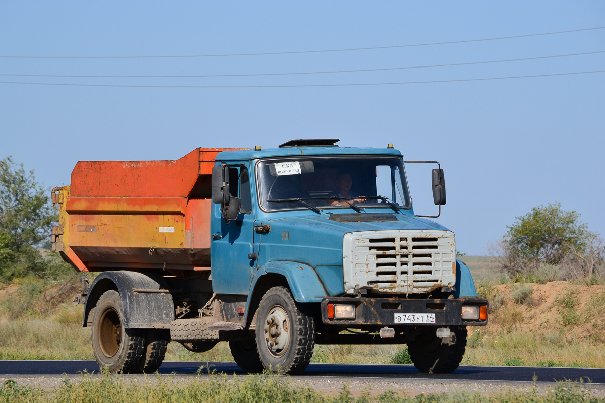 Волгоградская область, № В 743 УТ 64 — ЗИЛ-497442