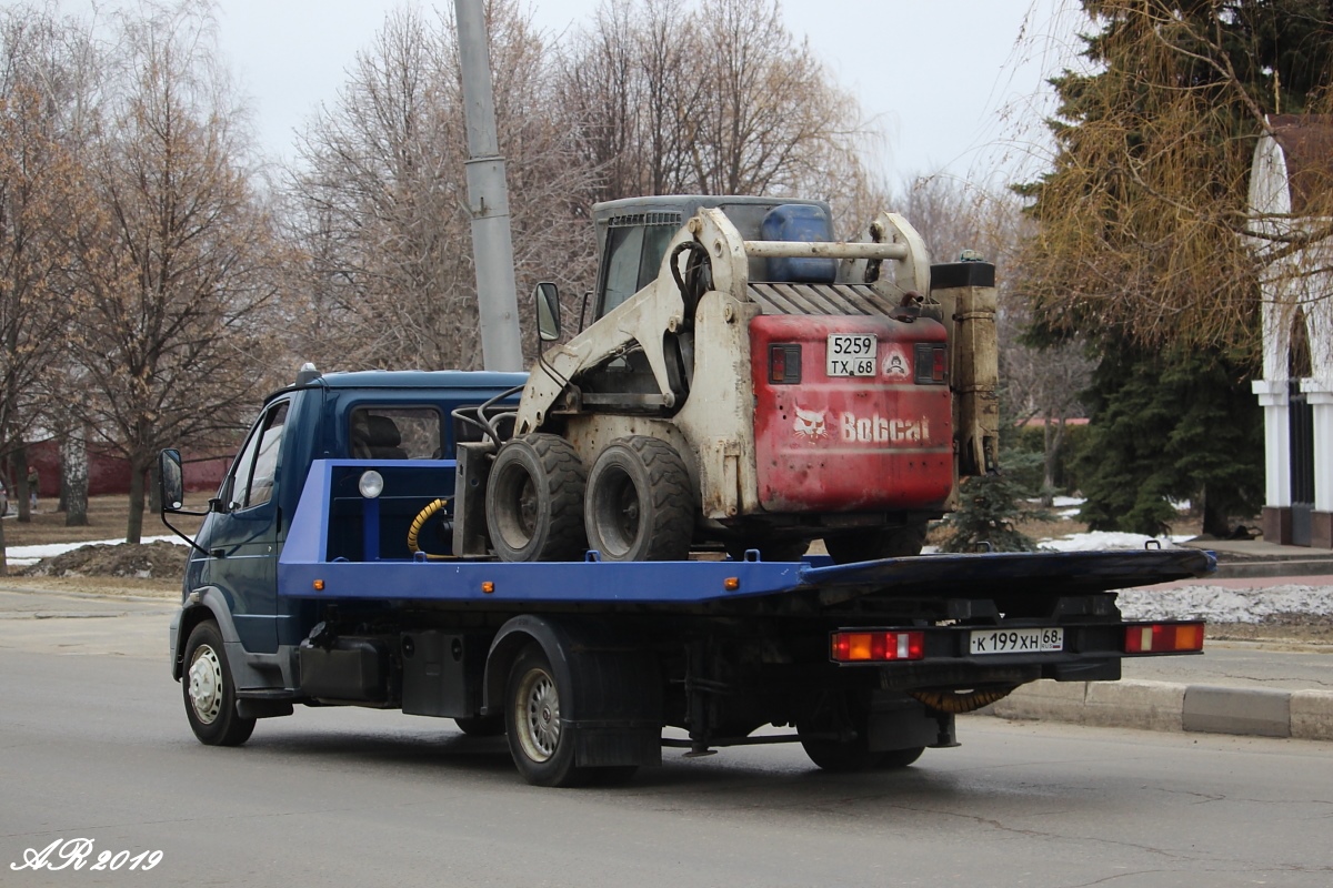 Тамбовская область, № К 199 ХН 68 — ГАЗ-33104 "Валдай"; Тамбовская область, № 5259 ТХ 68 — Bobcat (общая модель)