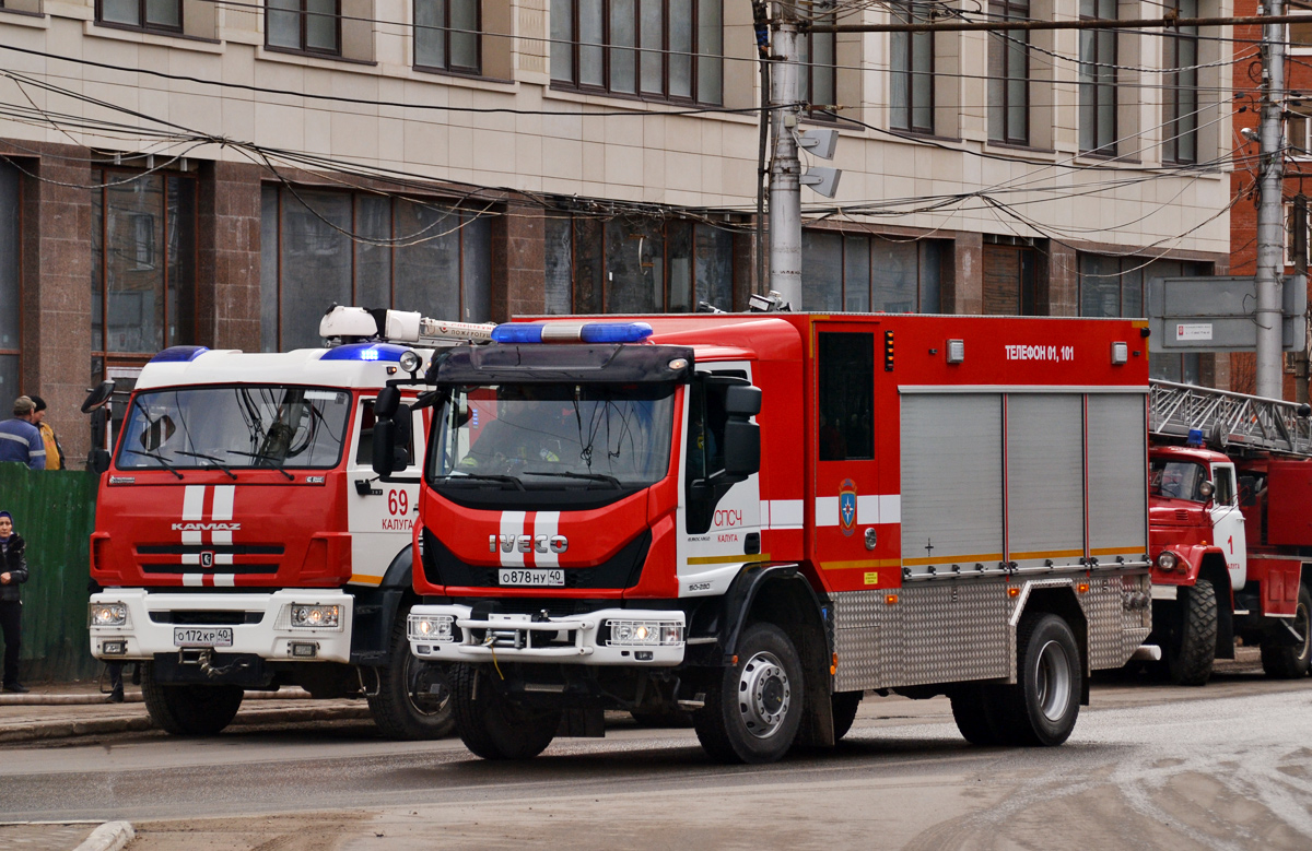 Калужская область, № О 878 НУ 40 — IVECO-AMT EuroCargo ('2015)