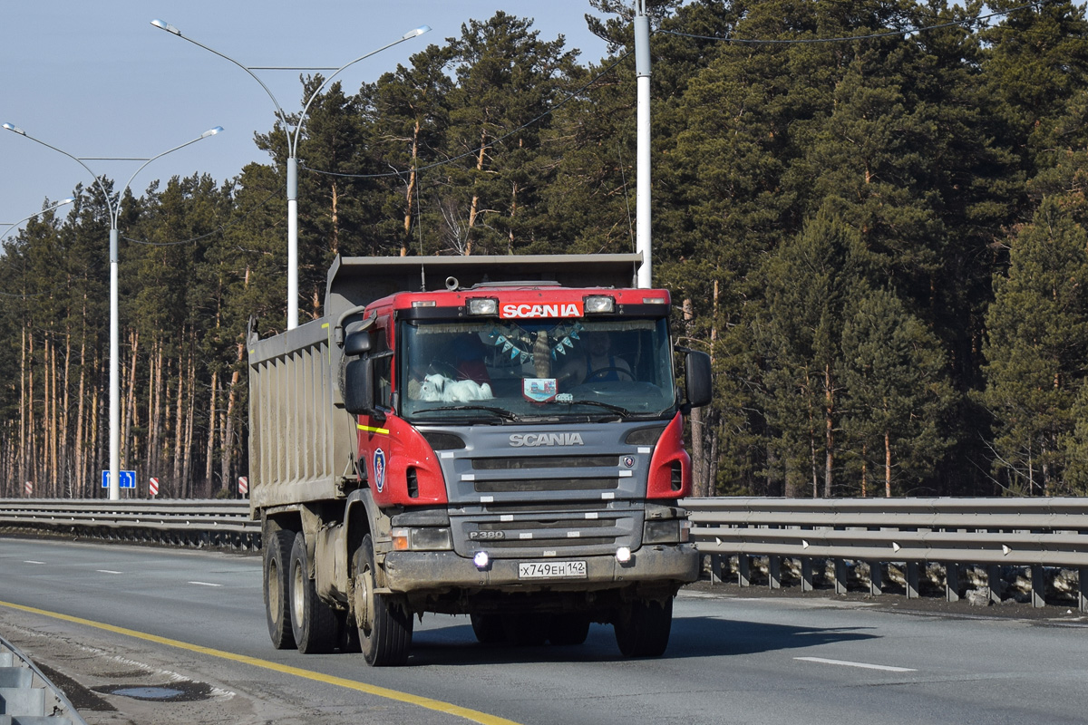 Алтайский край, № Х 749 ЕН 142 — Scania ('2004) P380