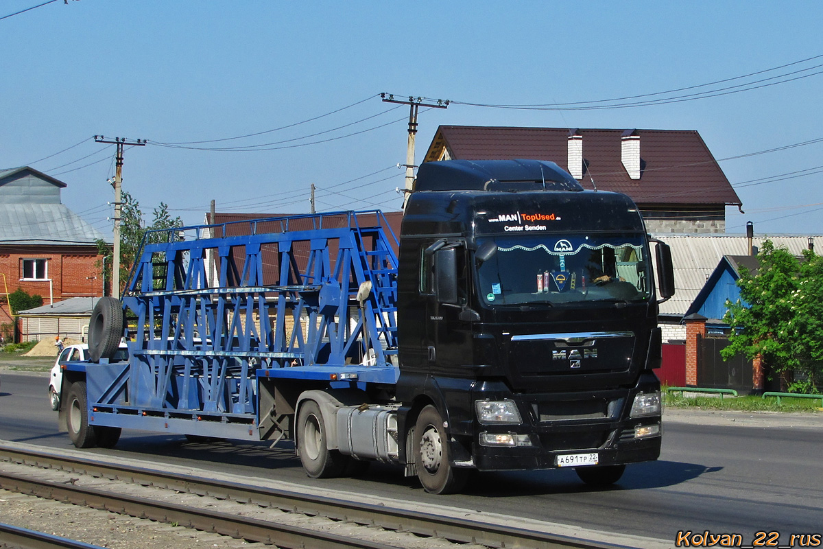 Алтайский край, № А 691 ТР 22 — MAN TGX ('2007) 18.400