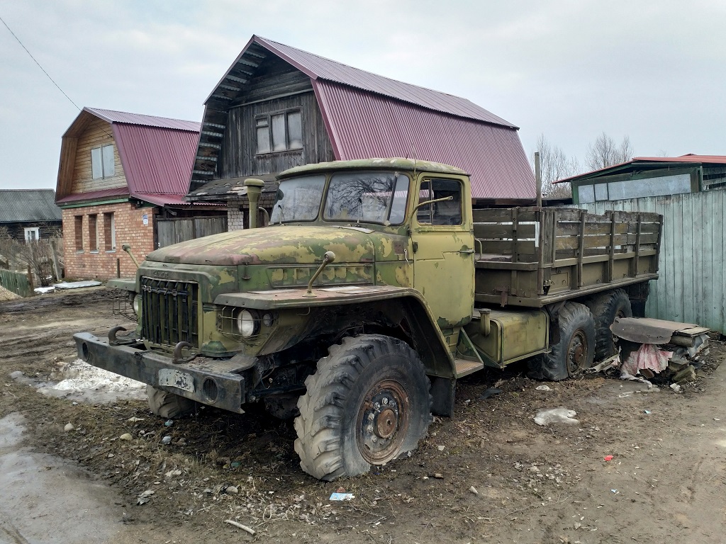 Тверская область, № (69) Б/Н 0009 — Урал-375Д