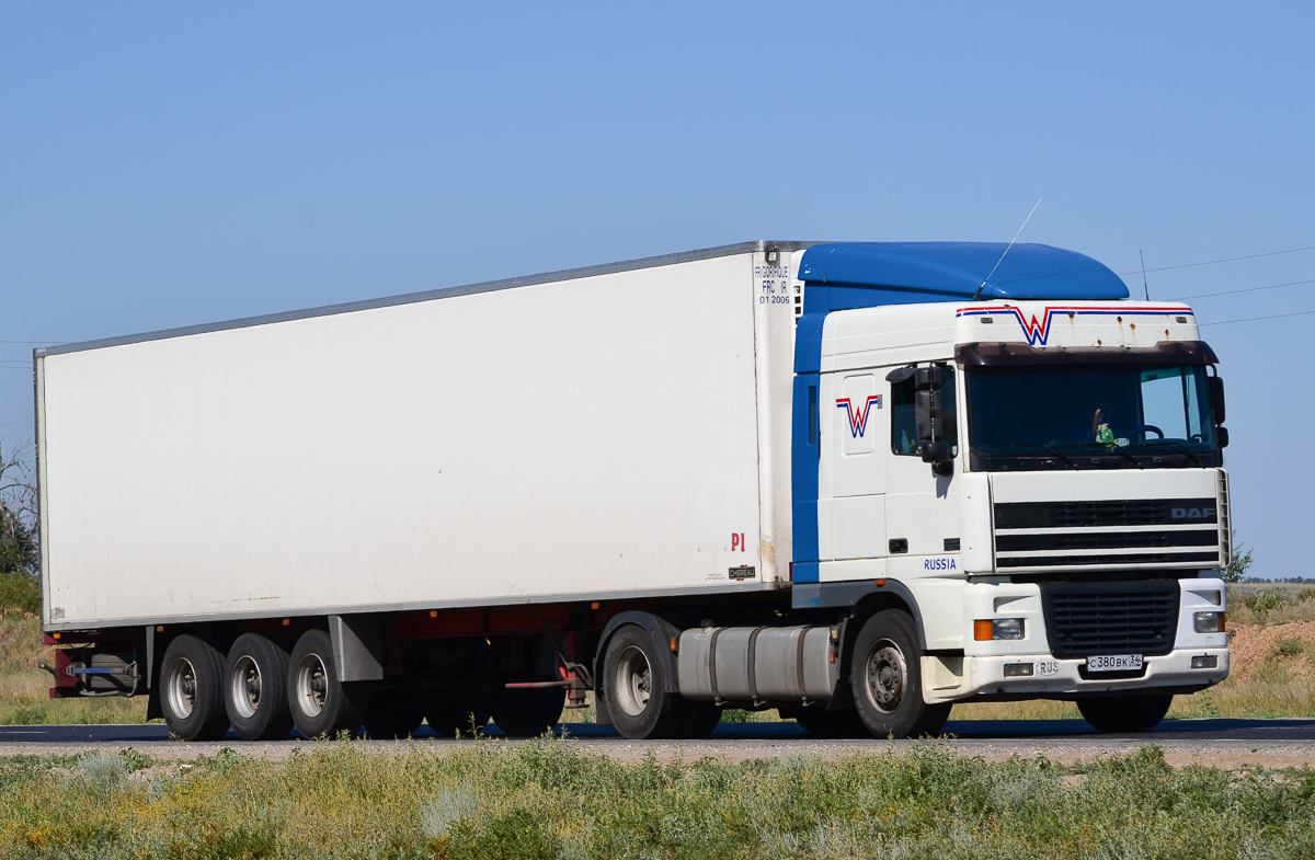 Кабардино-Балкария, № С 380 ВК 34 — DAF 95XF FT