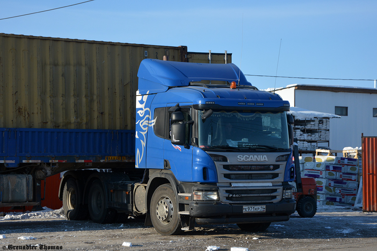 Саха (Якутия), № Х 971 КР 14 — Scania ('2011) P440