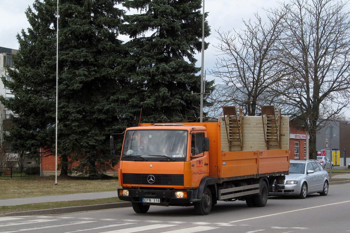 Литва, № EFB 316 — Mercedes-Benz LK 814