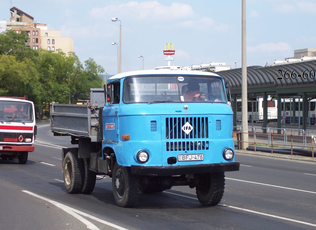 Венгрия, № BFJ-476 — IFA W50LA/K, LA/Z