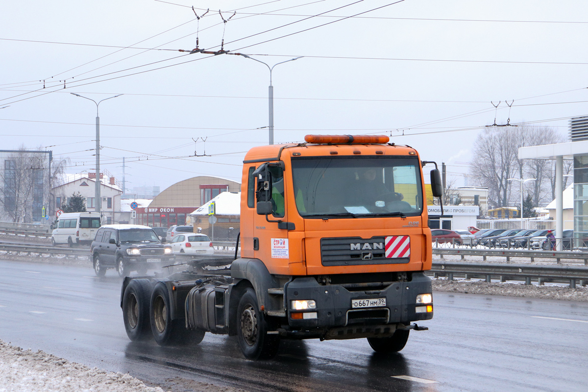 Калининградская область, № О 667 НМ 39 — MAN TGA 33.480